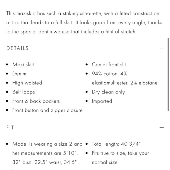 Alice and Olivia Rye denim skirt - Picture 13 of 16